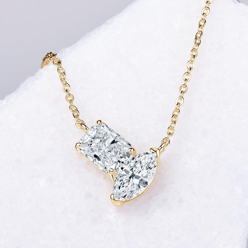 NIKOLA - 3 Carat Diamond Necklace