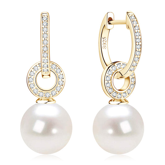 BRITANNIA - Cultured Pearl Earrings