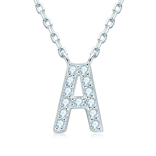 GLAM - Diamond Initial Necklace