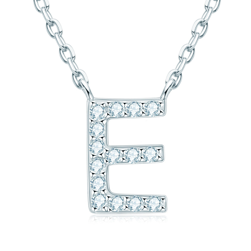 GLAM - Diamond Initial Necklace