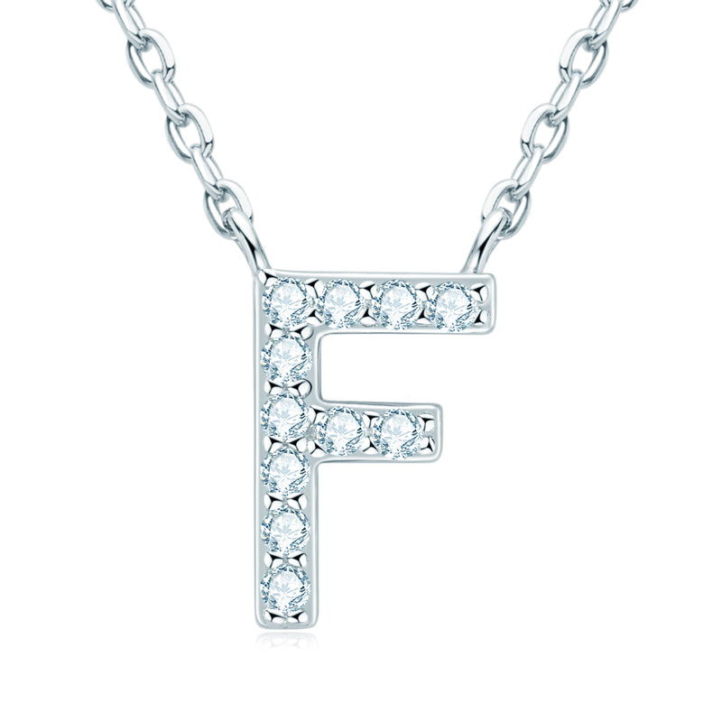 GLAM - Diamond Initial Necklace