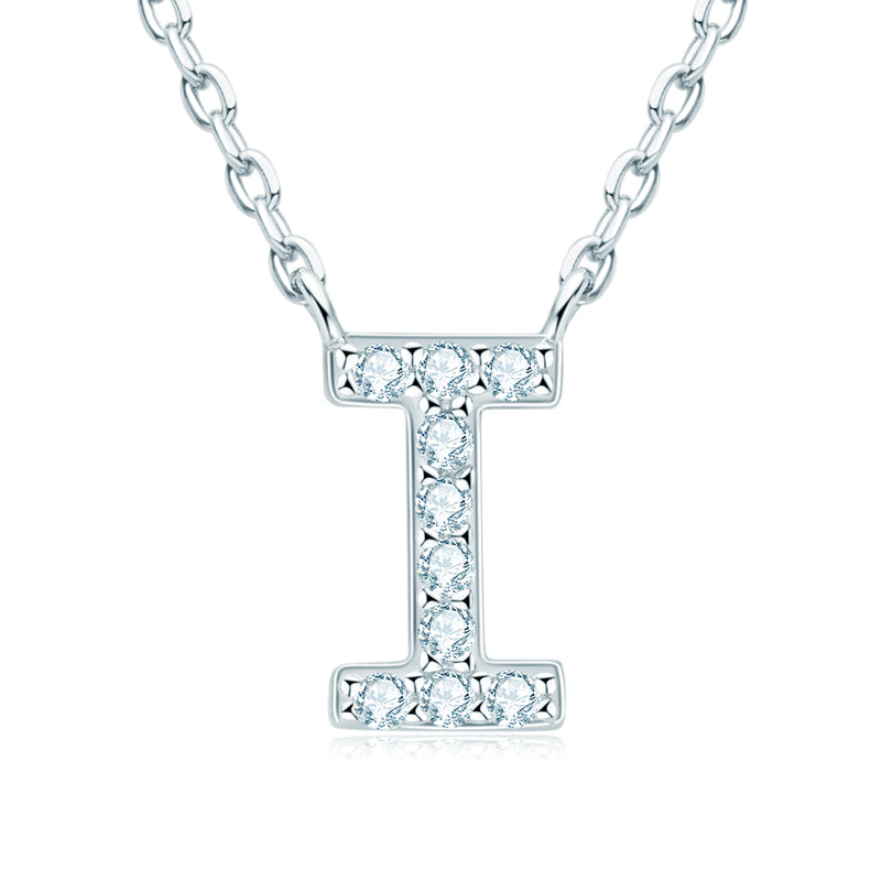 GLAM - Diamond Initial Necklace