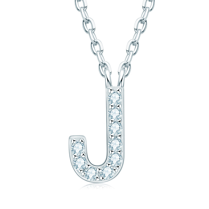 GLAM - Diamond Initial Necklace