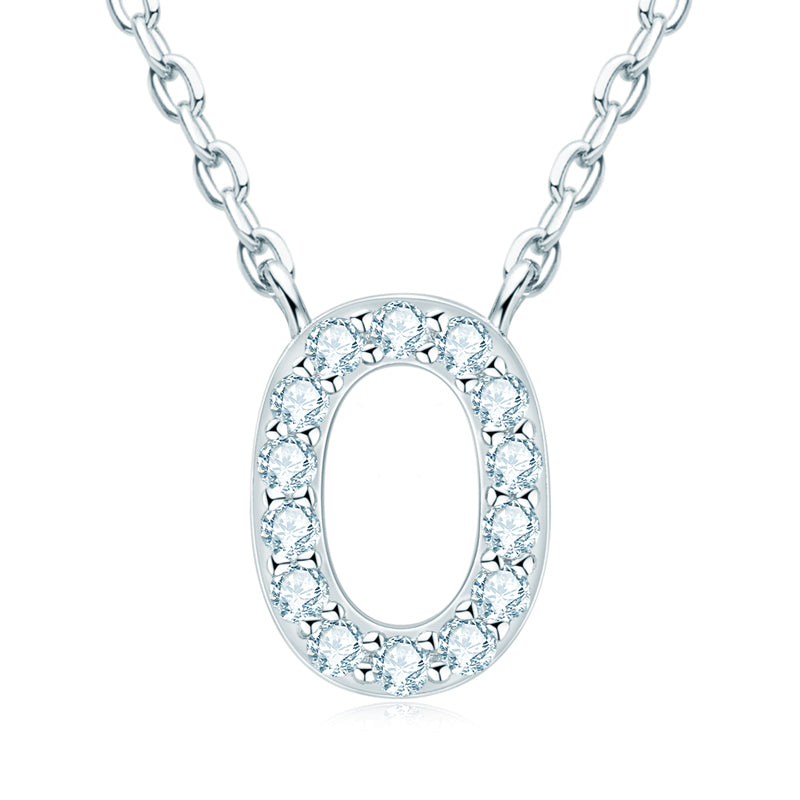 GLAM - Diamond Initial Necklace