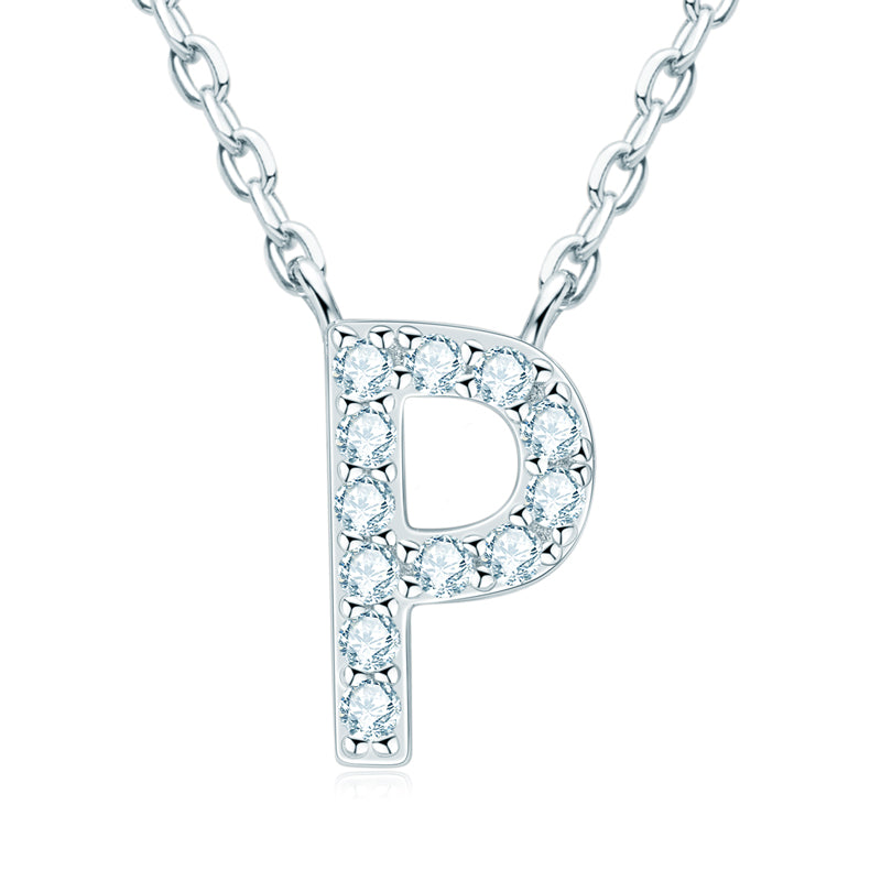 GLAM - Diamond Initial Necklace