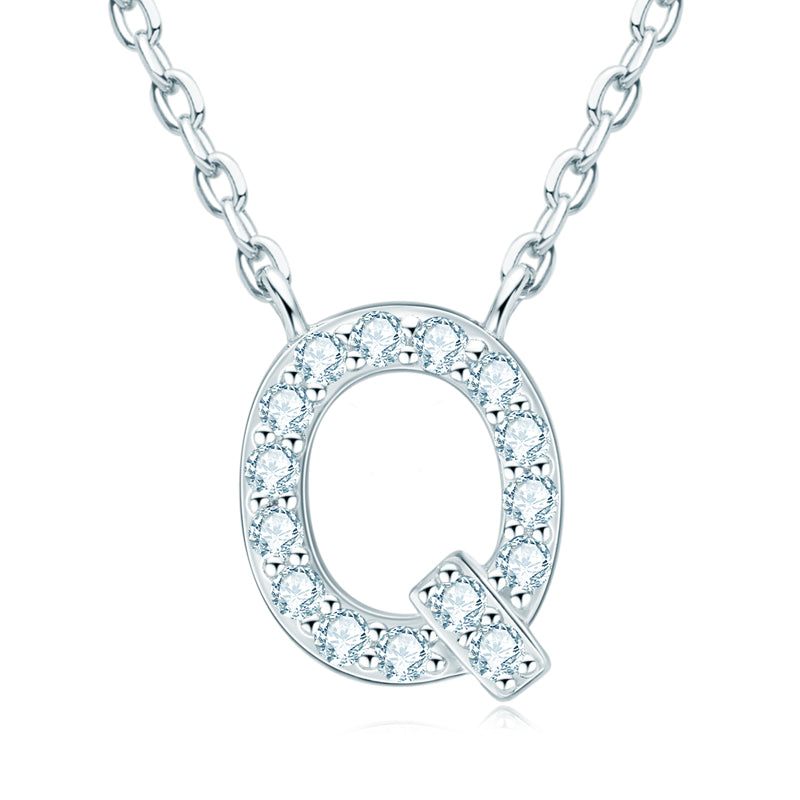 GLAM - Diamond Initial Necklace