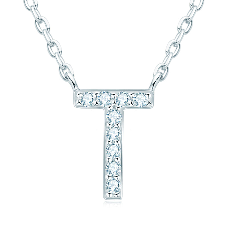 GLAM - Diamond Initial Necklace