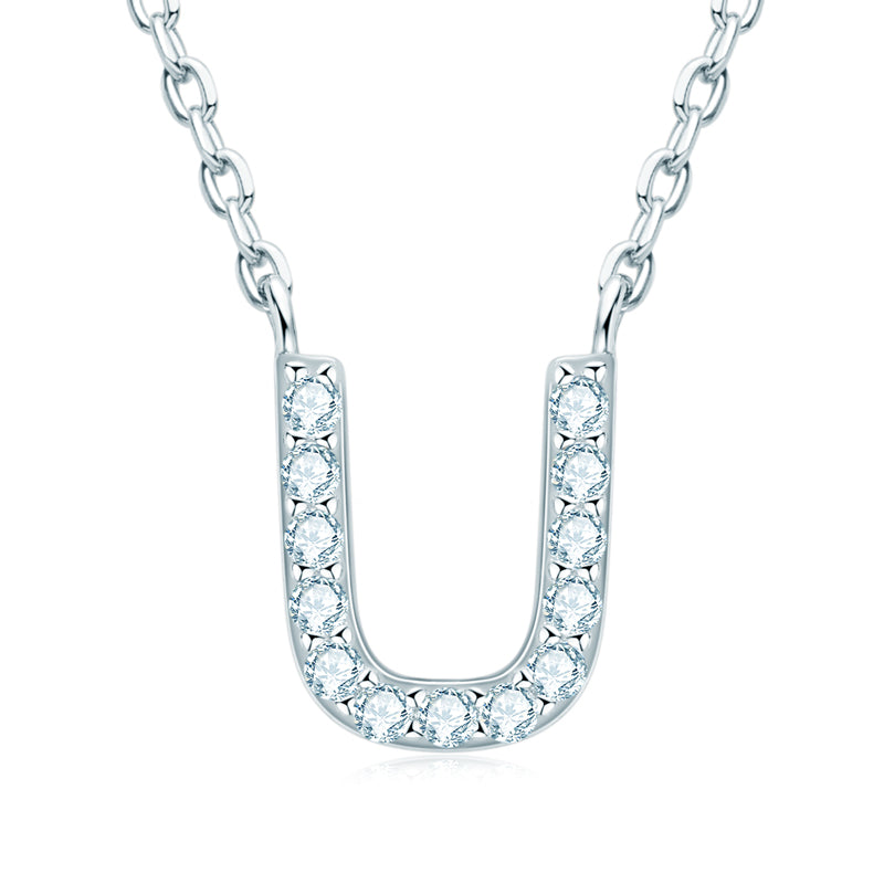 GLAM - Diamond Initial Necklace