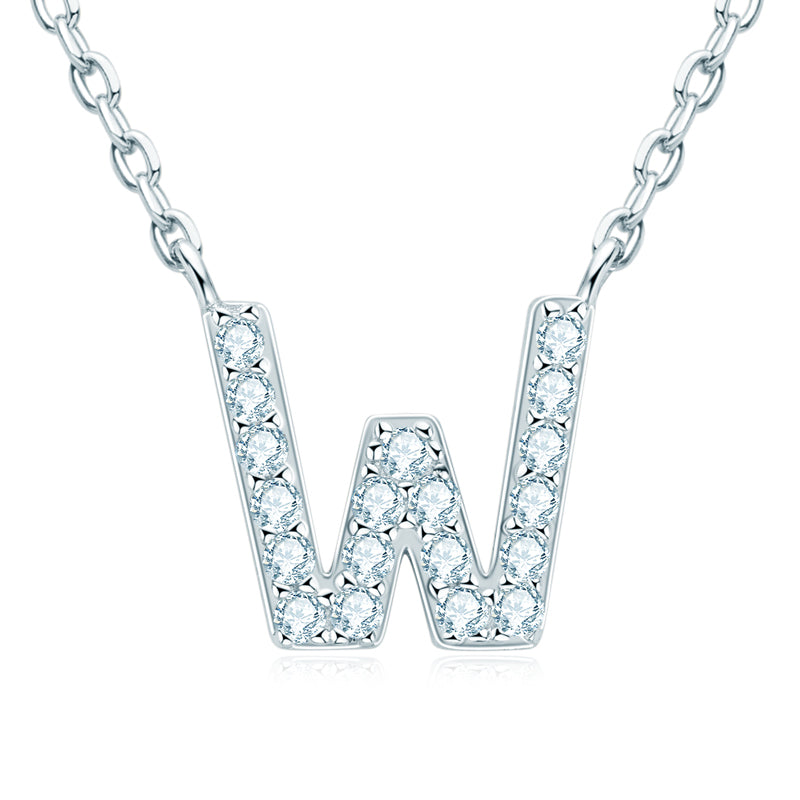 GLAM - Diamond Initial Necklace