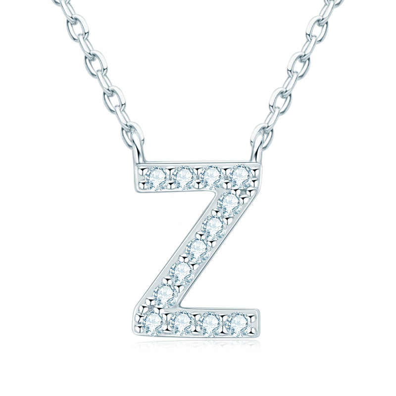 GLAM - Diamond Initial Necklace