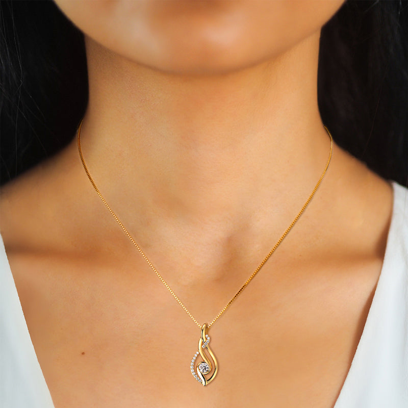 DEVILLE - Diamond Pendant Necklace